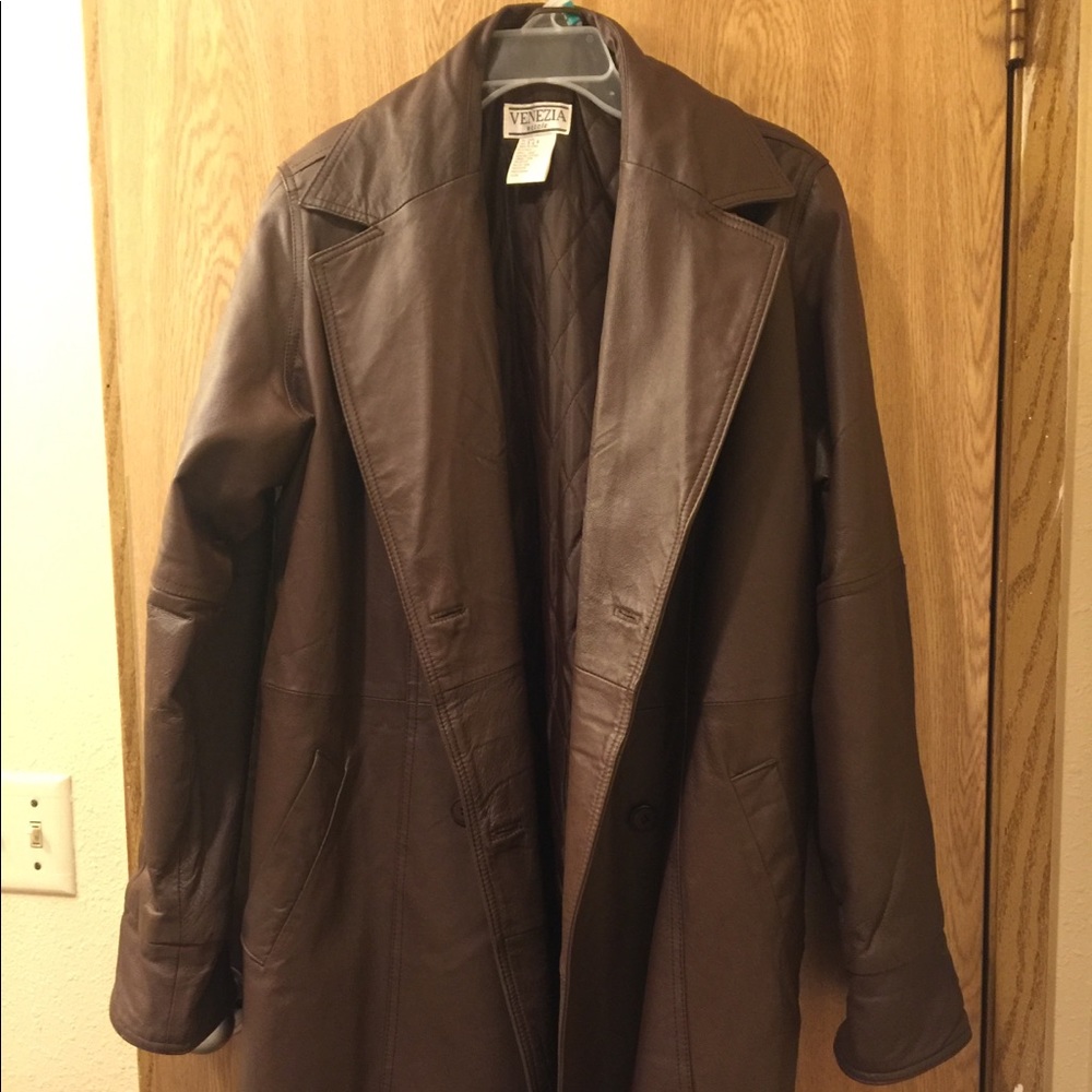 VENEZIA VITALE Leather Coat